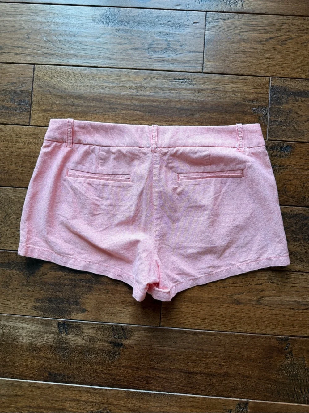 J. Crew Light Pink Cotton Jean Shorts size 8